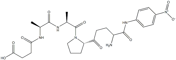 SUC-ALA-ALA-PRO-ABU-PNA 结构式