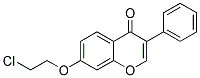 7-(2-CHLOROETHOXY)-3-PHENYL-4H-CHROMEN-4-ONE 结构式