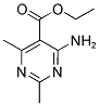 4-AMINO-2,6-DIMETHYL-PYRIMIDINE-5-CARBOXYLIC ACID ETHYL ESTER 结构式