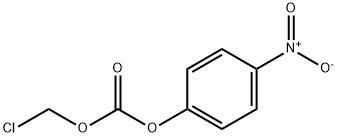 碳酸氯甲基(4-硝基苯基)酯 结构式