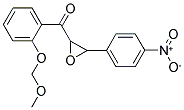 [2-(Methoxymethoxy)phenyl][3-(4-nitrophenyl)oxiran-2-yl]methanone 结构式