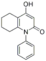 4-HYDROXY-1-PHENYL-5,6,7,8-TETRAHYDRO-2(1H)-QUINOLINONE 结构式