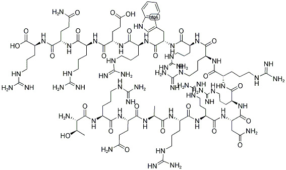HIV-1 REV PROTEIN (34-50) 结构式