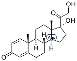 1,4-PREGNADIEN-17,21-DIOL-3,20-DIONE 结构式