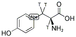 TYROSINE, L-, [SIDE CHAIN 2,3-3H] 结构式