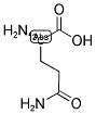 L-谷氨酰胺-2-13C 结构式