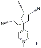 N-METHYL-4-(TRICYANOETHYL) METHYL PYRIDINE IODIDE 结构式