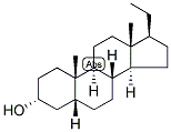 5-BETA-PREGNAN-3-ALPHA-OL 结构式