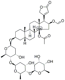 ACETYLGITALOXIN 结构式