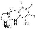 CLONIDINE HCL, [BENZENE RING-3H]- 结构式