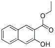 ETHYL 3-HYDROXY-2-NAPHTHOATE 结构式