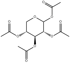 1,2,3,4-TETRA-O-ACETYL-D-XYLOPYRANOSE 结构式