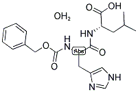 Z-HIS-LEU-OH H2O 结构式