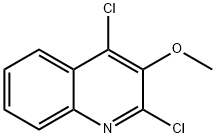 2,4-DICHLORO-3-METHOXYQUINOLINE 结构式