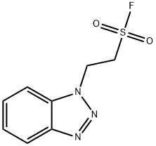 2-BENZOTRIAZOL-1-YL-ETHANESULFONYL FLUORIDE 结构式