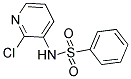 N1-(2-CHLORO-3-PYRIDYL)BENZENE-1-SULFONAMIDE 结构式