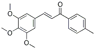 (E)-1-(4-METHYLPHENYL)-3-(3,4,5-TRIMETHOXYPHENYL)-2-PROPEN-1-ONE 结构式