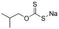 SODIUM ISOBUTYL XANTHATE 结构式