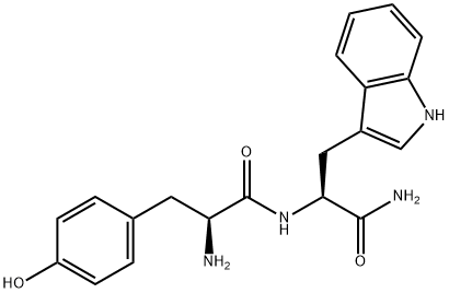 H-TYR-TRP-NH2 结构式