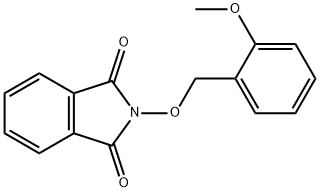 2-[(2-METHOXYBENZYL)OXY]-1H-ISOINDOLE-1,3(2H)-DIONE 结构式