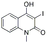 4-HYDROXY-3-IODO-1-METHYLQUINOLIN-2(1H)-ONE 结构式