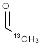 乙醛-1-13C 结构式