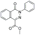 METHYL 4-OXO-3-PHENYL-3,4-DIHYDRO-1-PHTHALAZINECARBOXYLATE 结构式