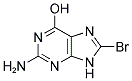 2-AMINO-8-BROMO-9H-PURIN-6-OL 结构式