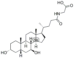 GLYCOURSODEOXYCHOLIC ACID 结构式