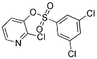 2-CHLORO-3-PYRIDYL 3,5-DICHLOROBENZENE-1-SULFONATE 结构式