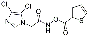 2-(4,5-Dichloro-1H-imidazol-1-yl)-N-[(2-thienylcarbonyl)oxy]acetamide 结构式