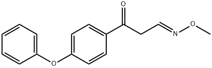 (E)-3-氧代-3-(4-苯氧基苯基)丙醛O-甲基肟 结构式