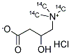 DL-CARNITINE, [METHYL-14C] HYDROCHLORIDE 结构式