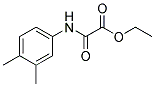 Ethyl 2-(3,4-dimethylanilino)-2-oxoacetate 结构式
