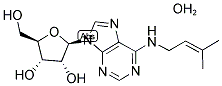 N-6-(DELTA-2-ISOPENTENYL)ADENOSINE HEMIHYDRATE 结构式