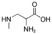 2-AMINO-3-METHYLAMINOPROPIONIC ACID 结构式