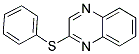 2-(PHENYLSULFANYL)QUINOXALINE 结构式