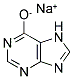 HYPOXANTHINE, MONOSODIUM SALT 结构式