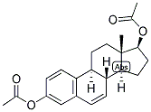 1,3,5(10), 6-ESTRATETRAEN-3,17-BETA-DIOL DIACETATE 结构式