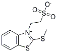 2-(2-METHYLTHIO-1,3-BENZOTHIAZOLE-1-YL)-ETHYLSULFONATE 结构式