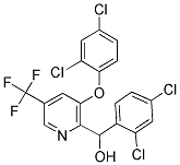 [3-(2,4-DICHLOROPHENOXY)-5-(TRIFLUOROMETHYL)-2-PYRIDINYL](2,4-DICHLOROPHENYL)METHANOL 结构式