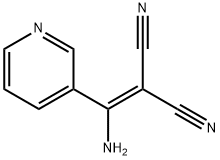 2-[AMINO(3-PYRIDINYL)METHYLENE]MALONONITRILE 结构式