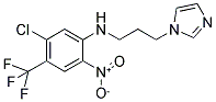 N1-[3-(1H-IMIDAZOL-1-YL)PROPYL]-5-CHLORO-2-NITRO-4-(TRIFLUOROMETHYL)ANILINE 结构式