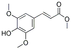 METHYL 3,5-DIMETHOXY-4-HYDROXYCINNAMATE 结构式