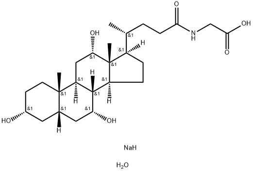 甘氨胆酸 钠盐 水合物 结构式