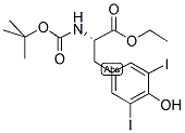 BOC-TYR(3,5-I2)-OET 结构式