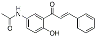 N-[4-HYDROXY-3-(3-PHENYL-ACRYLOYL)-PHENYL]-ACETAMIDE 结构式