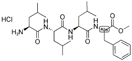 H-LEU-LEU-LEU-PHE-OME · HCL 结构式