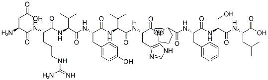 ANGIOTENSIN I (FOWL) 结构式