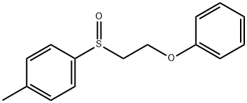 (4-METHYLPHENYL)(OXO)(2-PHENOXYETHYL)-LAMBDA4-SULFANE 结构式